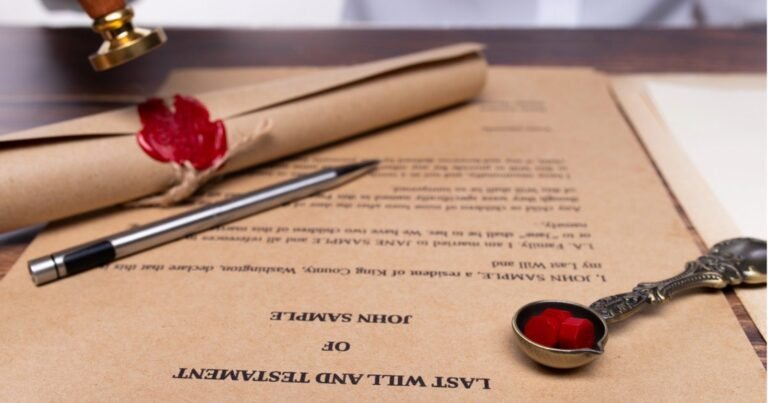 Legal document with wax seal and pen ready for same-day notarization by a mobile notary in New Jersey